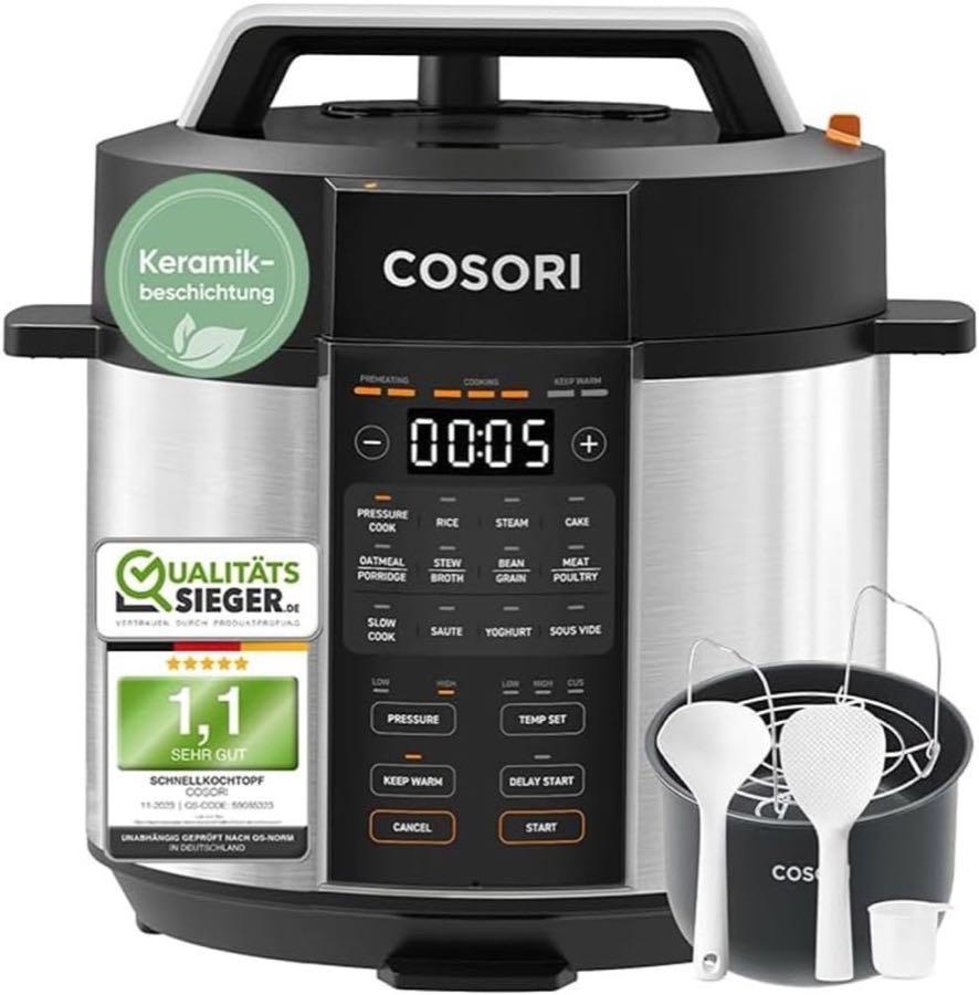 Cosori Cosori Schnellkochtopf 5,7 L Keramik