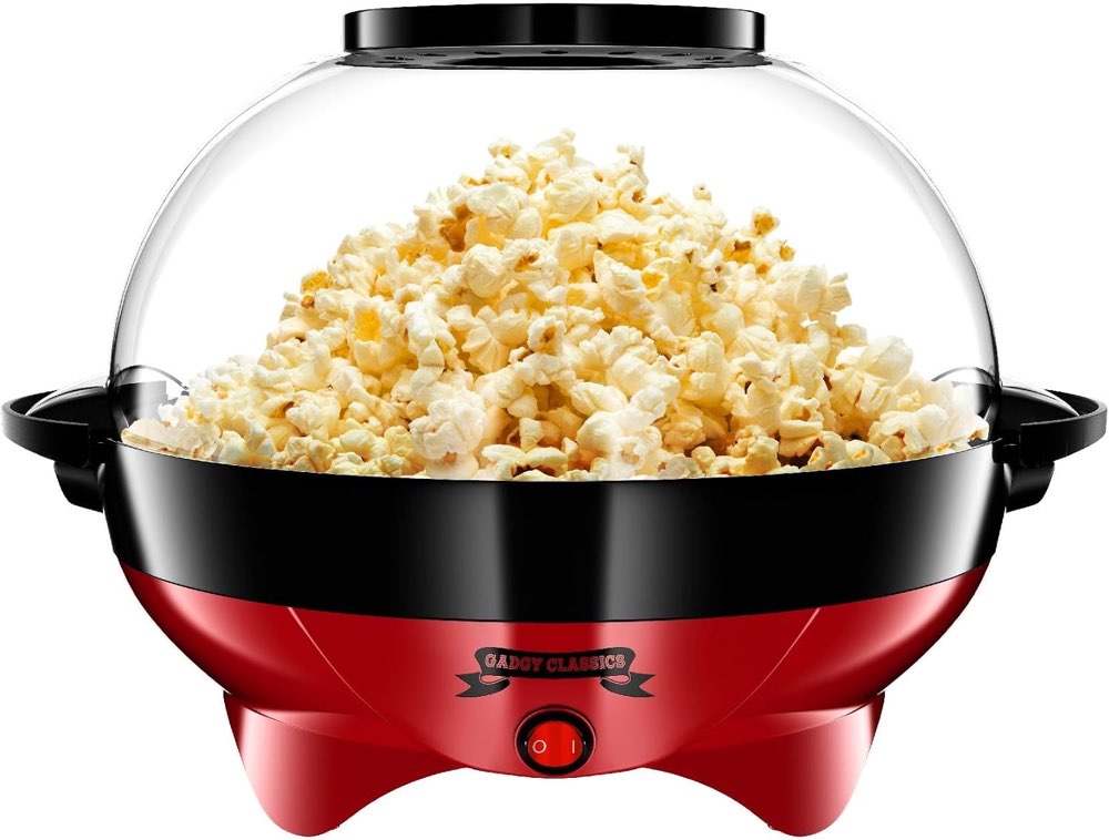 Gadgy Popcornmaschine Retro 5 L 800 W