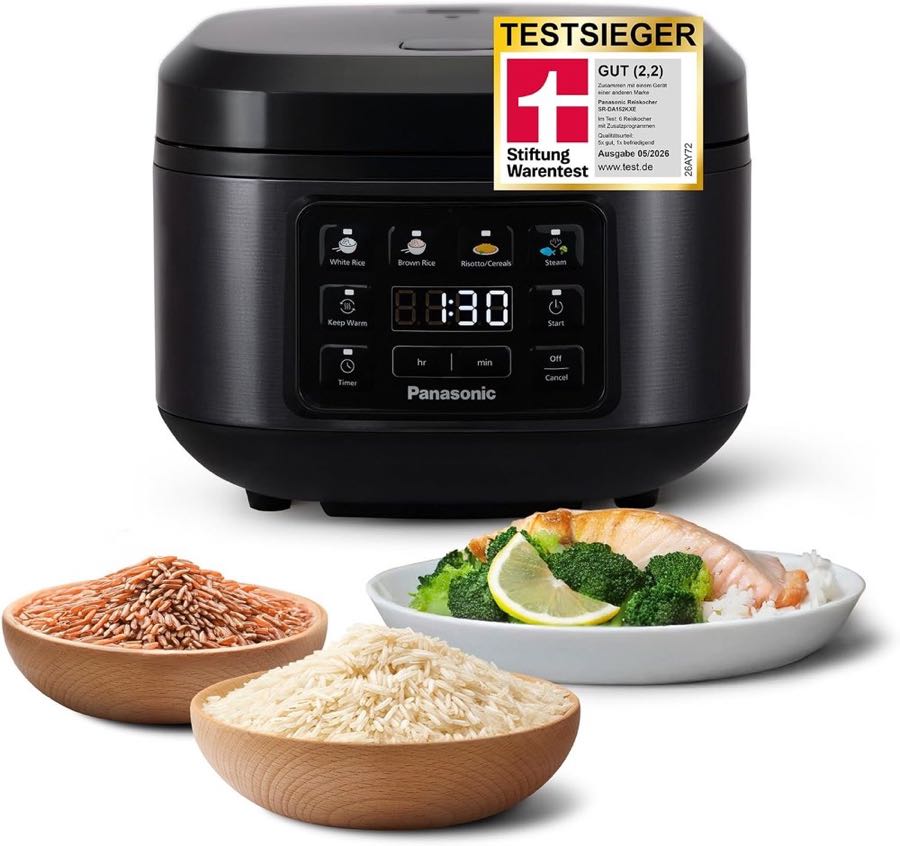 Testsieger Panasonic SR-DA152KXE 1,5 L Fuzzy