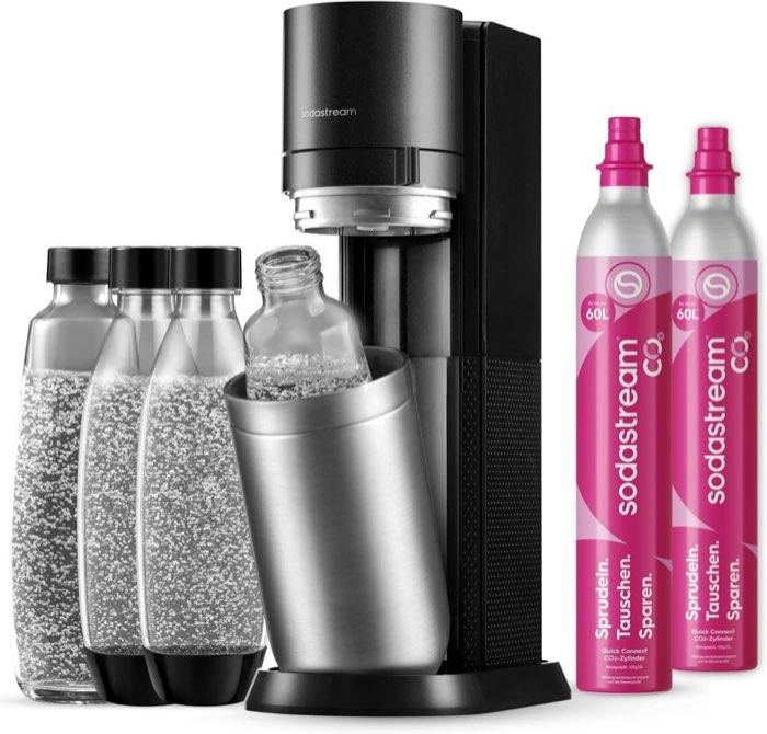 SodaStream Duo Titan – 2× CO₂, Glas + Kunststoff