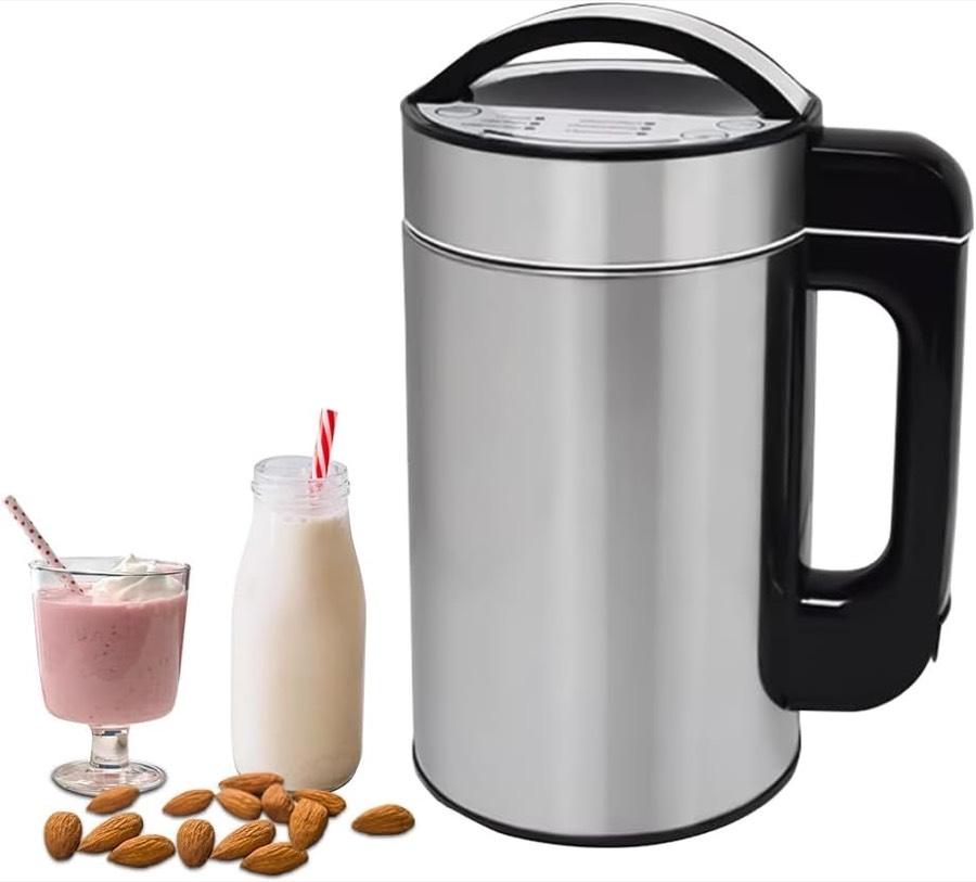hzexun Pflanzenmilchbereiter 1,5 l mit Filtertrichter