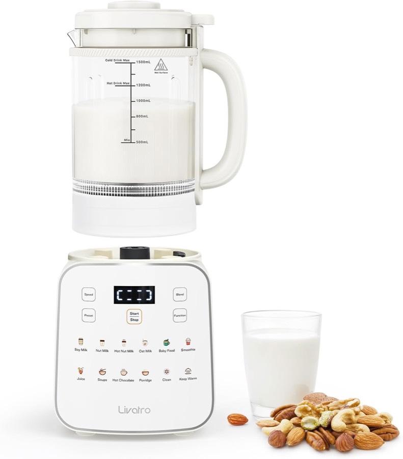 Livatro Nussmilchbereiter 1,5 l 12-in-1