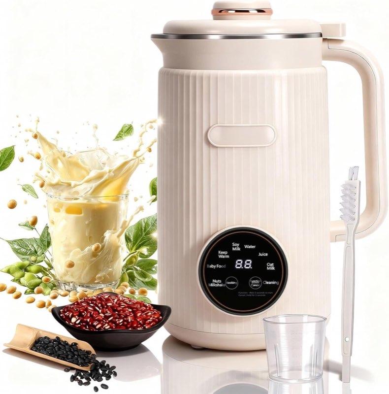 HISUEKIG 8-in-1 Nussmilchmaschine 1200 ml