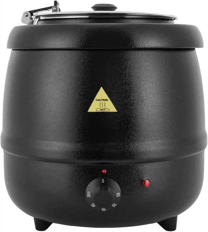 ZHINELY Suppenkessel 10 l Wasserbad