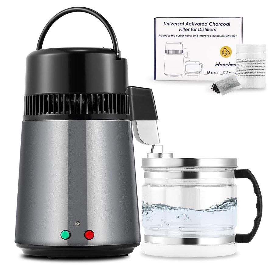 Hanchen Wasserdestilliergerät 4 l Doppelknopf