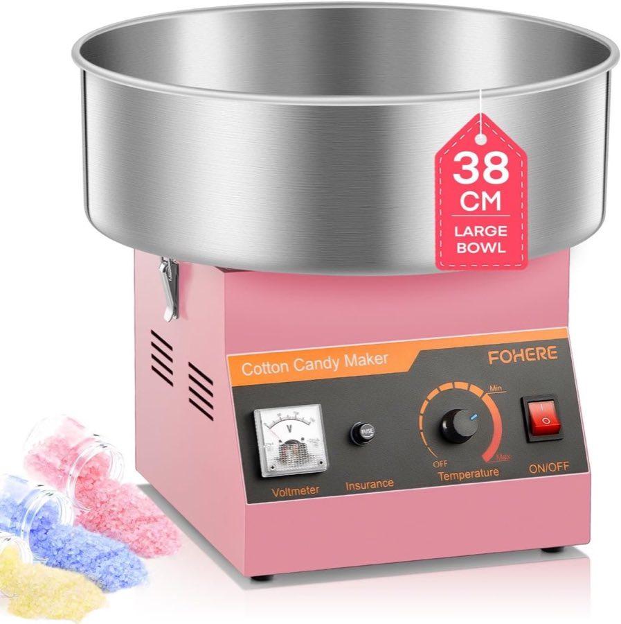FOHERE Zuckerwattemaschine 1000W
