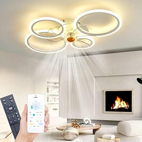 WODA Shang Mao Deckenleuchte mit Ventilator 80 cm