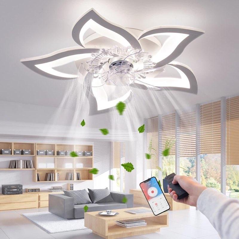 RRBEST LED-Deckenventilator 69 cm App
