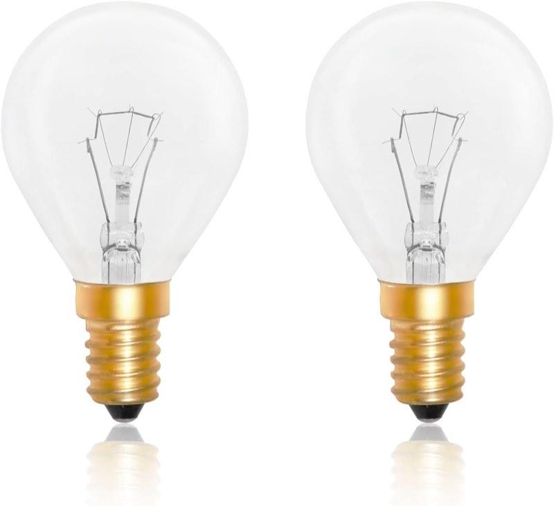 Caldarax Backofenlampe G45 E14, 2 Stück