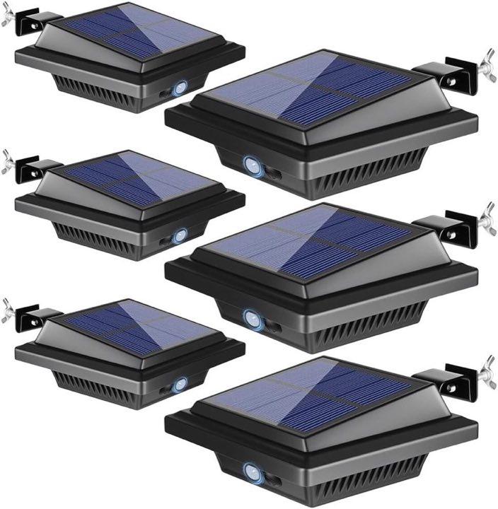 BILLION DUO Dachrinnen-Solarleuchte 6 Stück