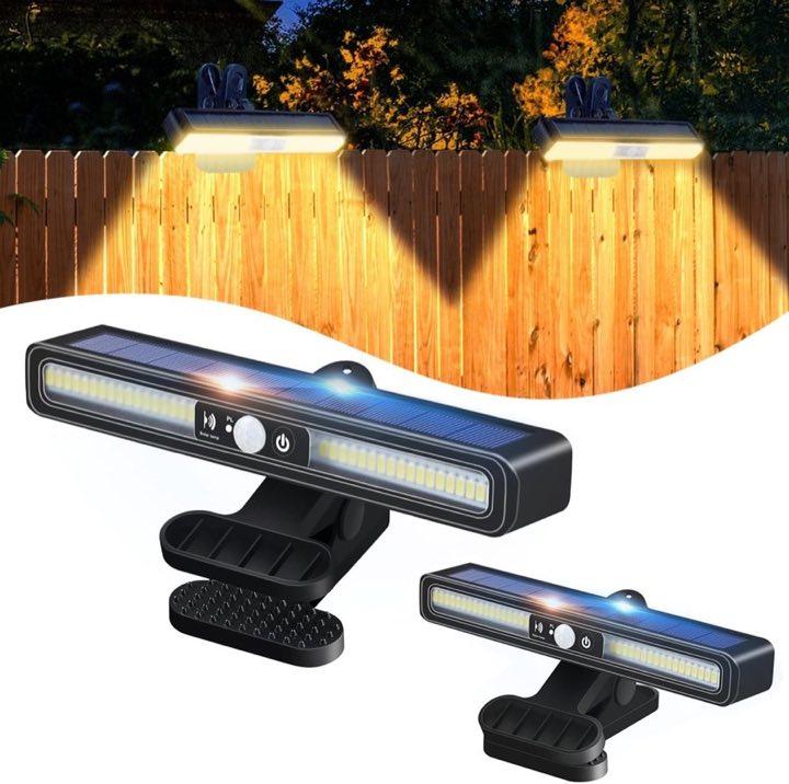 PEAKRO Clip-Solarleuchte 2 Stück