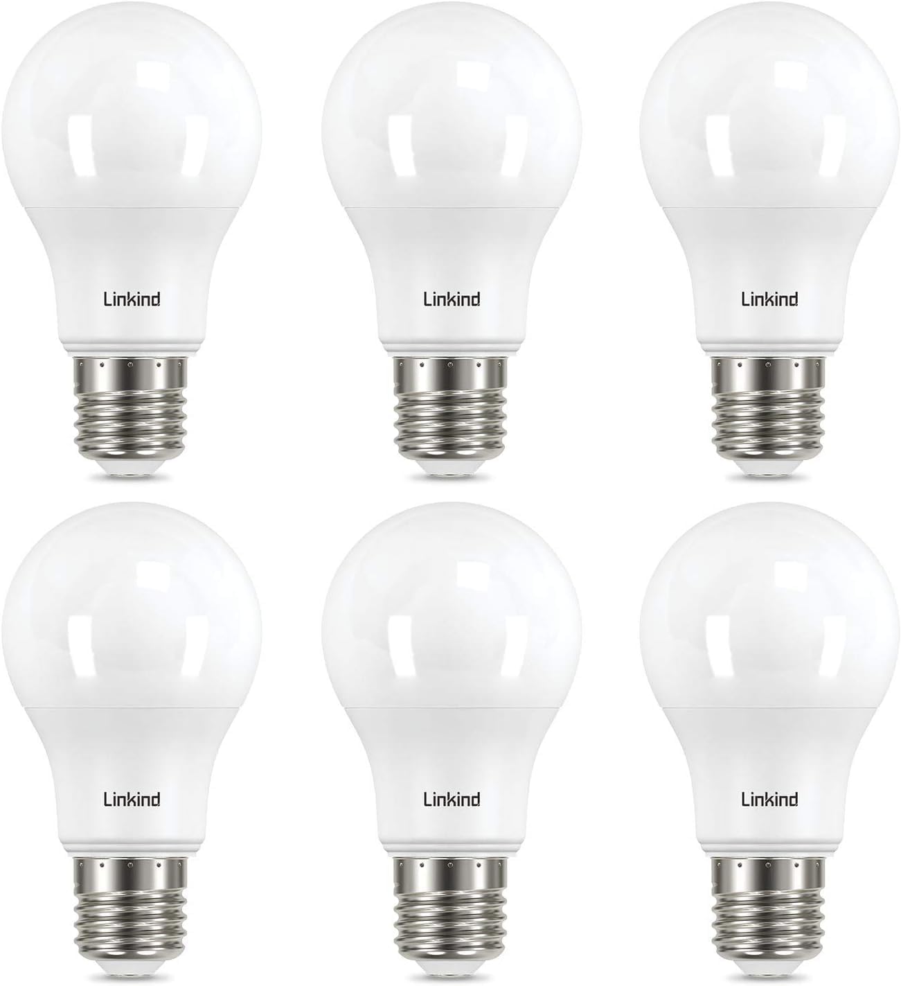 Linkind E27 LED 8,2 W, 6er-Pack