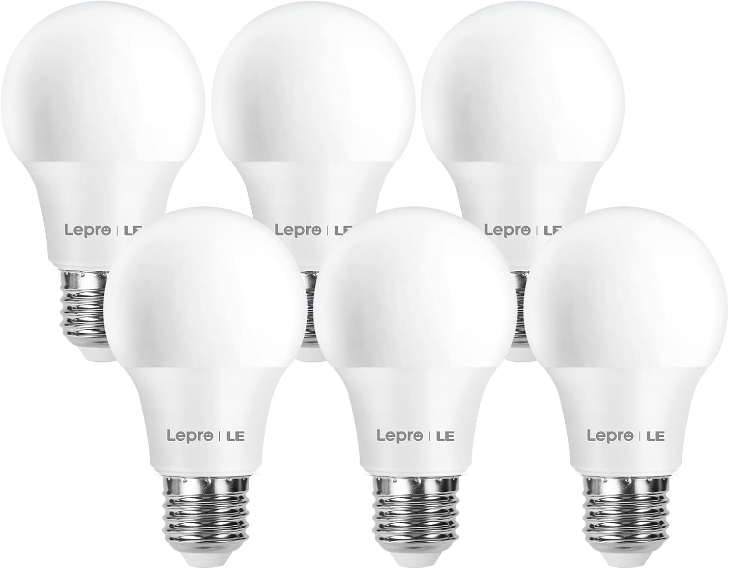 Lepro E27 LED 8,5 W, 6er-Pack