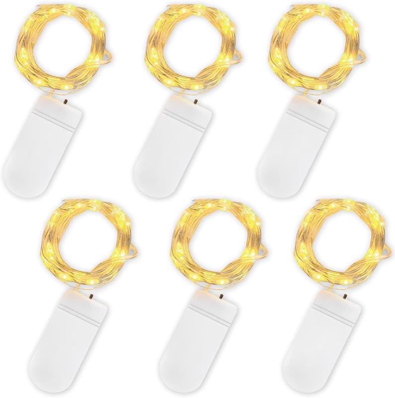 Jsdoin Micro-Lichterkette Batterie