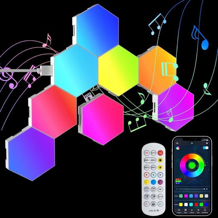 GIACOMO GIACOMO RGB-Sechseck, 8 Stück - Produktbild