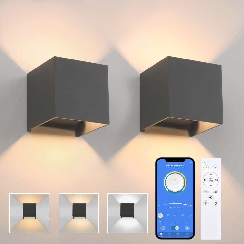 K-Bright Smart Wandlampe, 2 Stück