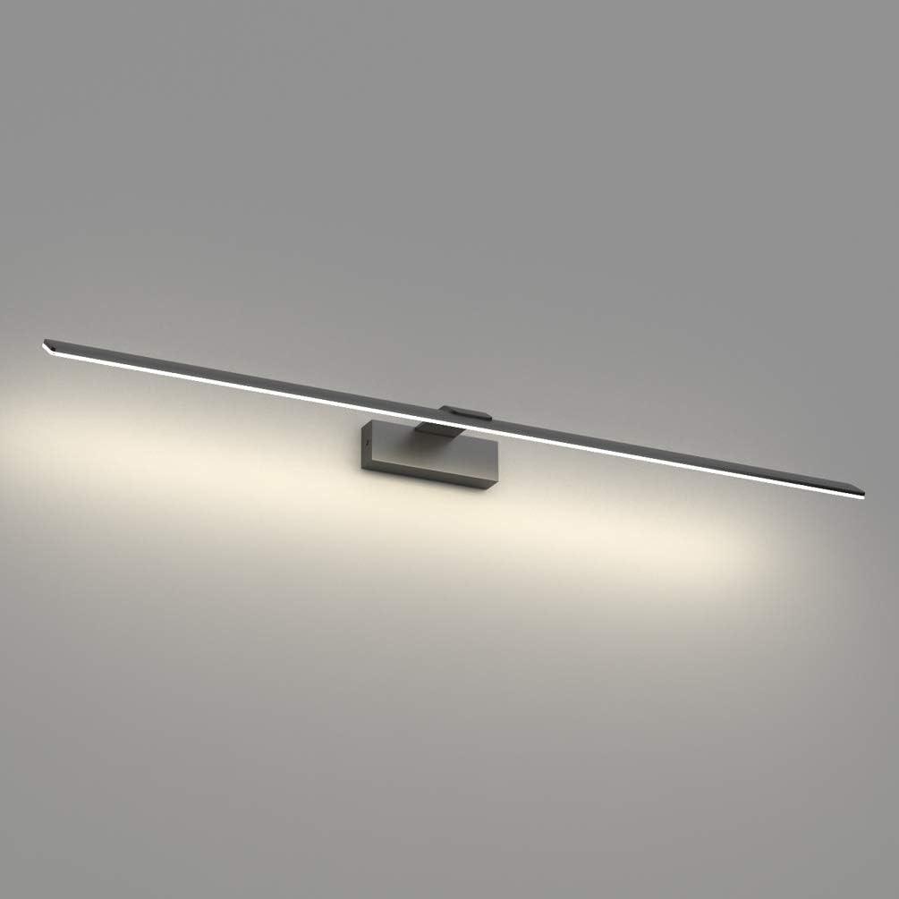 Klighten LED-Spiegelleuchte 100 cm, 4500 K, Schwarz