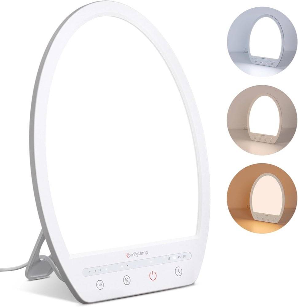 Comfytemp Comfytemp Tageslichtlampe Schreibtisch 16000 Lux 19x24 cm - Produktbild