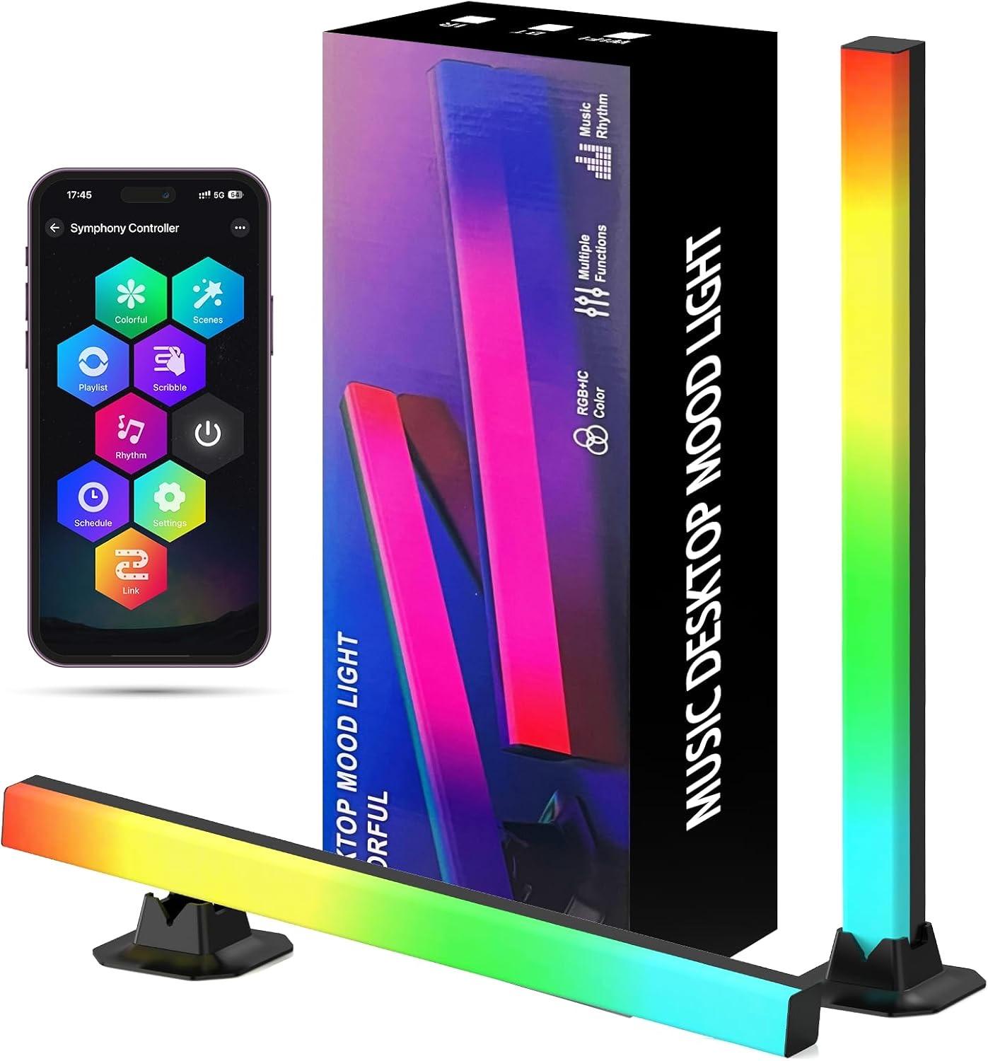 loyal loyal LED Lightbar RGB 2 Stück, 42 cm, USB
