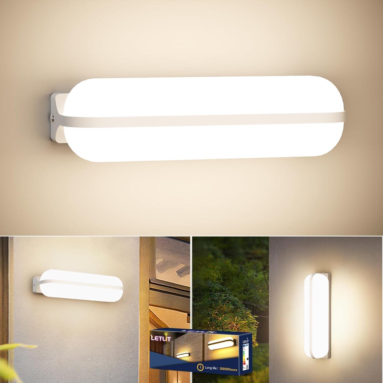 LED Up/Down 20 W IP65, Weiß