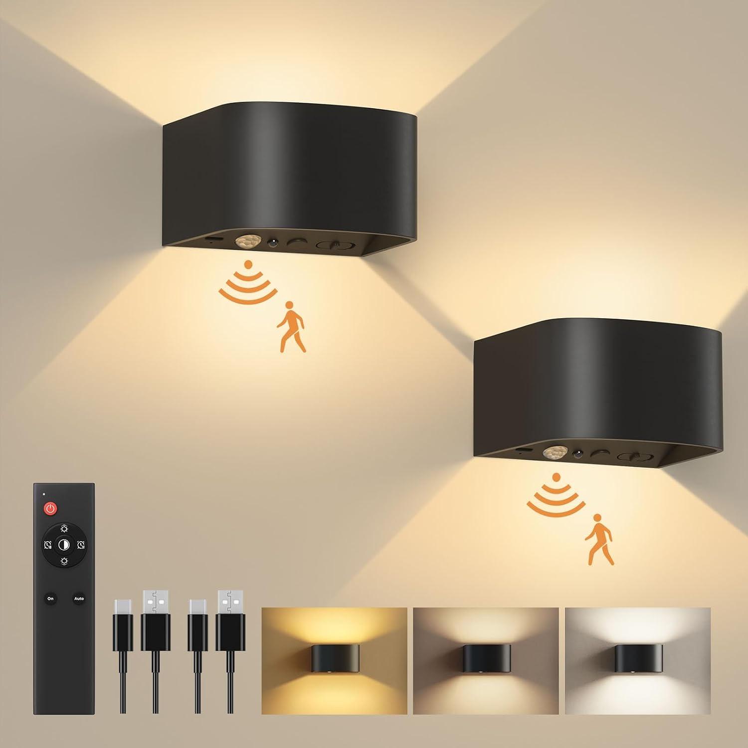 FULEN FULEN Akku-Wandlampe Sensor, 2er