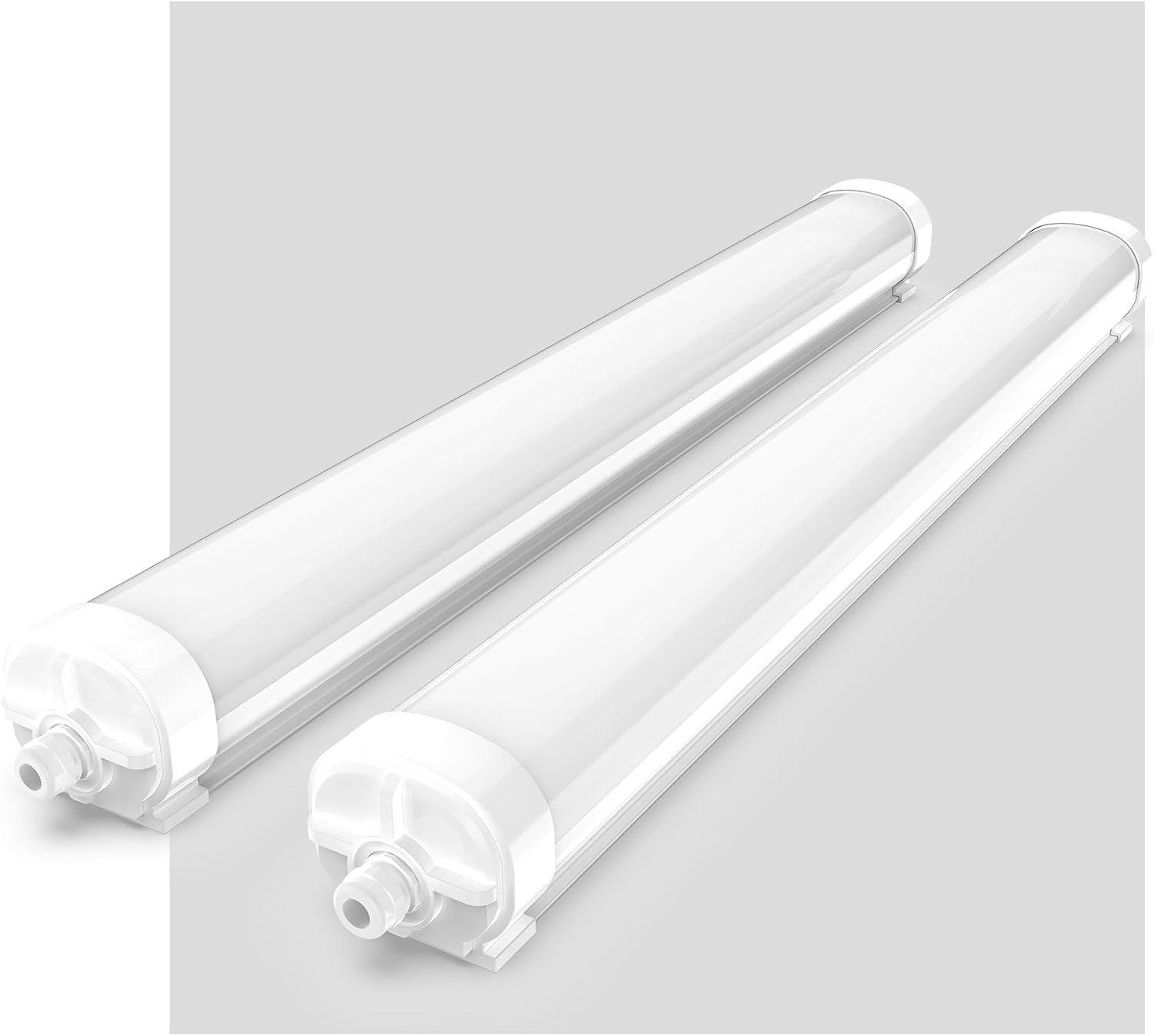 k. A. LED Feuchtraumleuchte 120 cm, 2er-Set