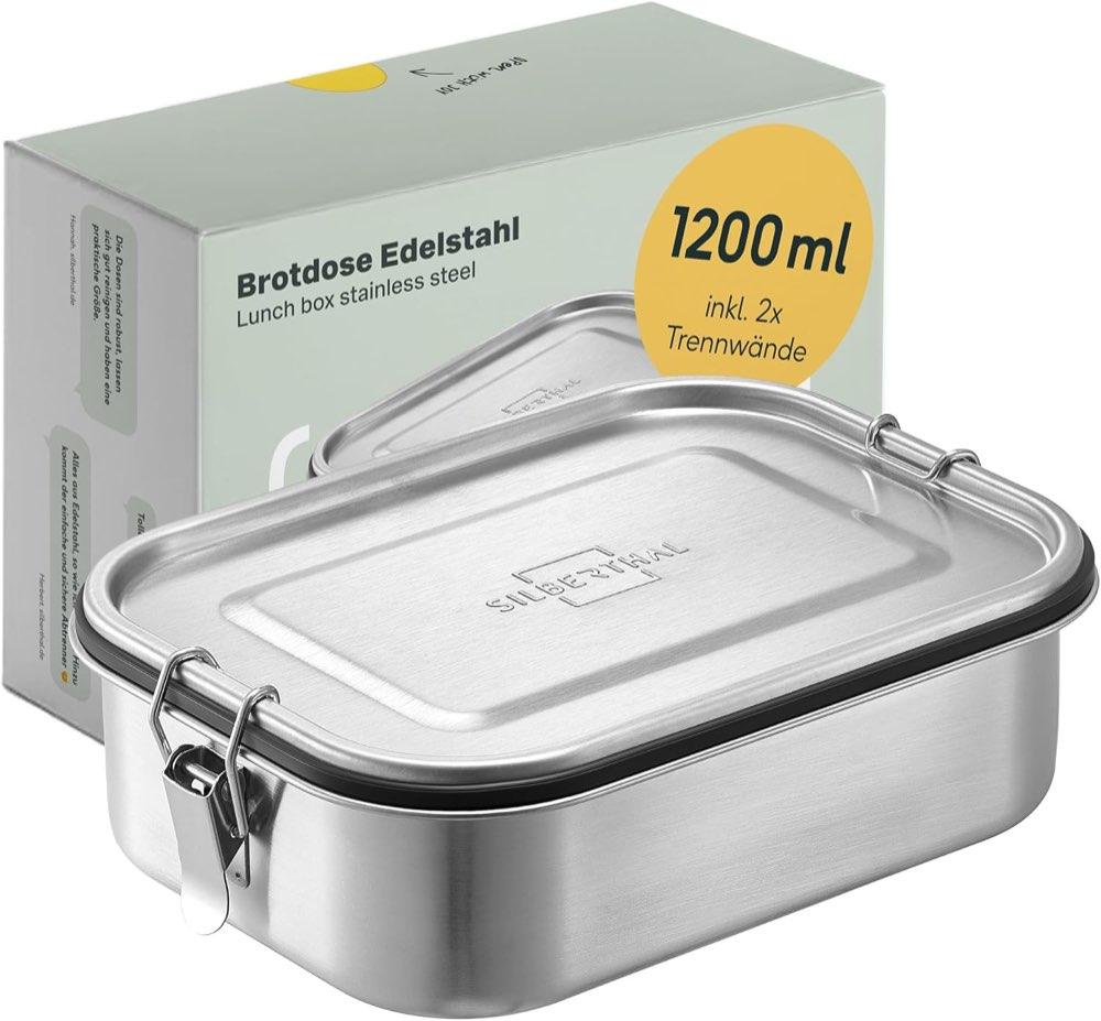 SILBERTHAL Brotdose Edelstahl 1200 ml