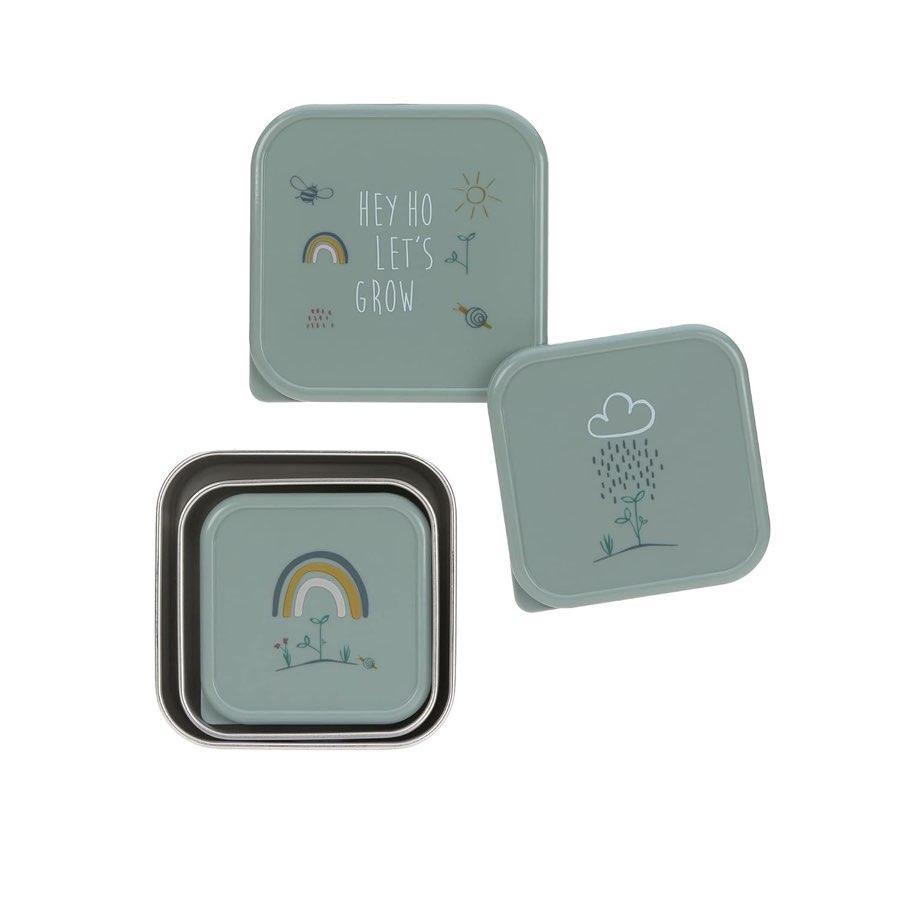 LÄSSIG Snackbox 3er Set Garden Explorer