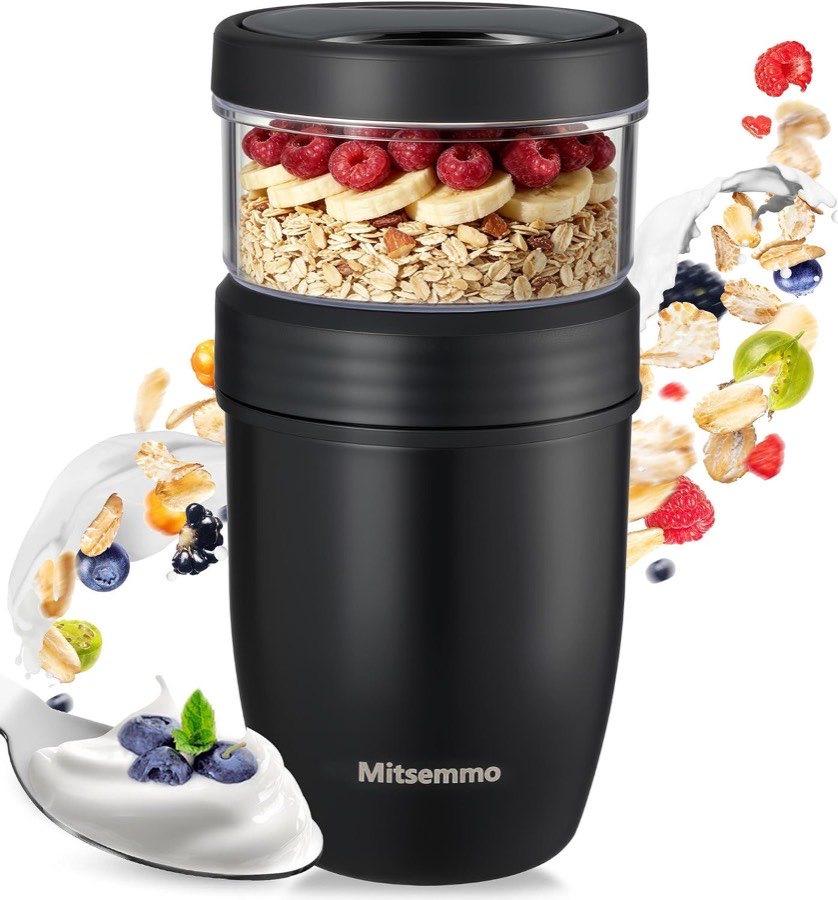Mitsemmo Edelstahl 500+250 ml mit Löffel