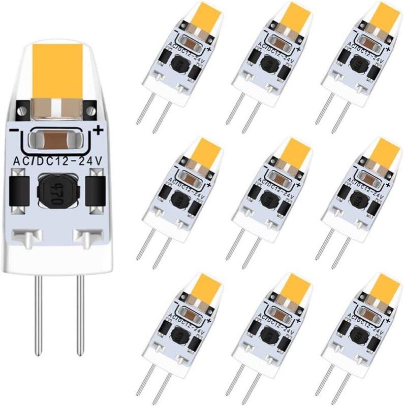 tkhetiana G4 LED 2 W dimmbar, 3000 K, 10er als Testsieger