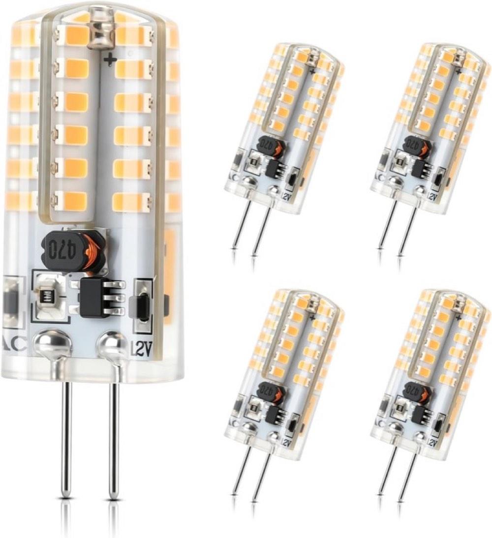 G4 LED 2 W, 2700 K, 5er Pack