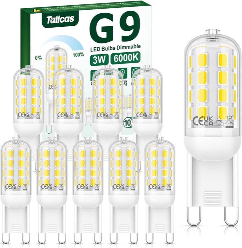 Tailcas Tailcas G9 LED 3 W dimmbar, 6000 K