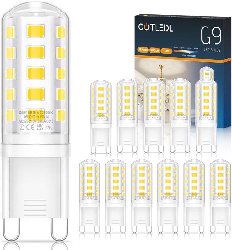 COTLEDL COTLEDL G9 LED 3 W, 6000 K