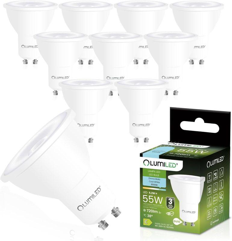 Lumiled GU10 PAR16 5,2 W, 720 lm, 6500 K, 38°, 10er