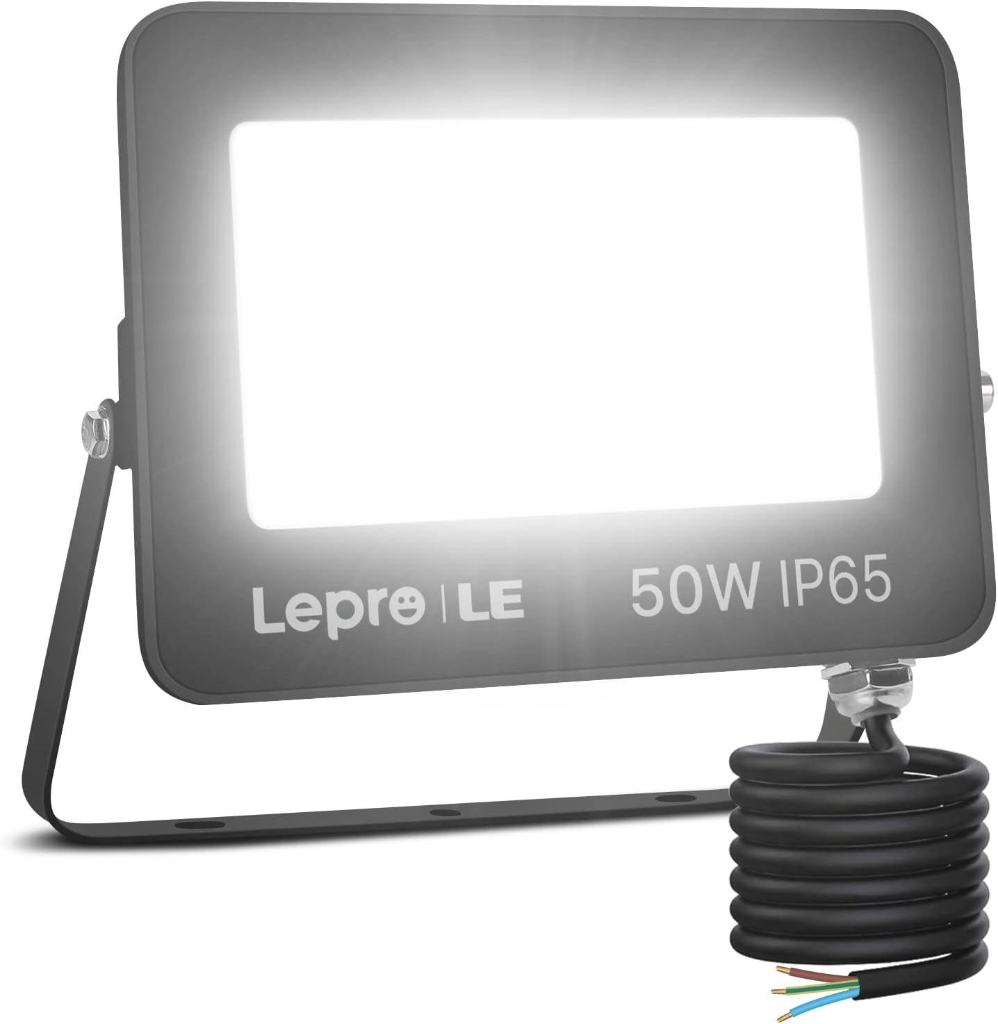 Lepro 50W 4250LM 5000K IP65 LED Strahler Außen als Testsieger