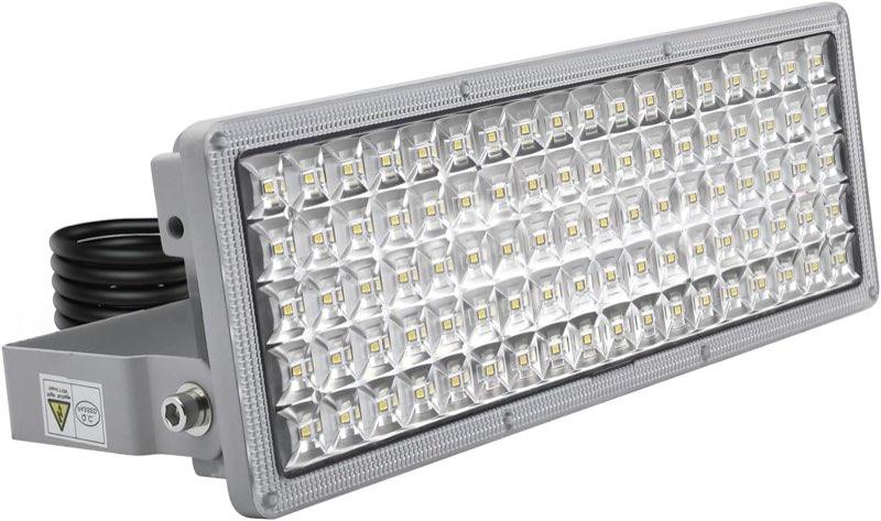 100W 14000LM LED Strahler Außen, 6500K Flutlicht für Hof & Garten
