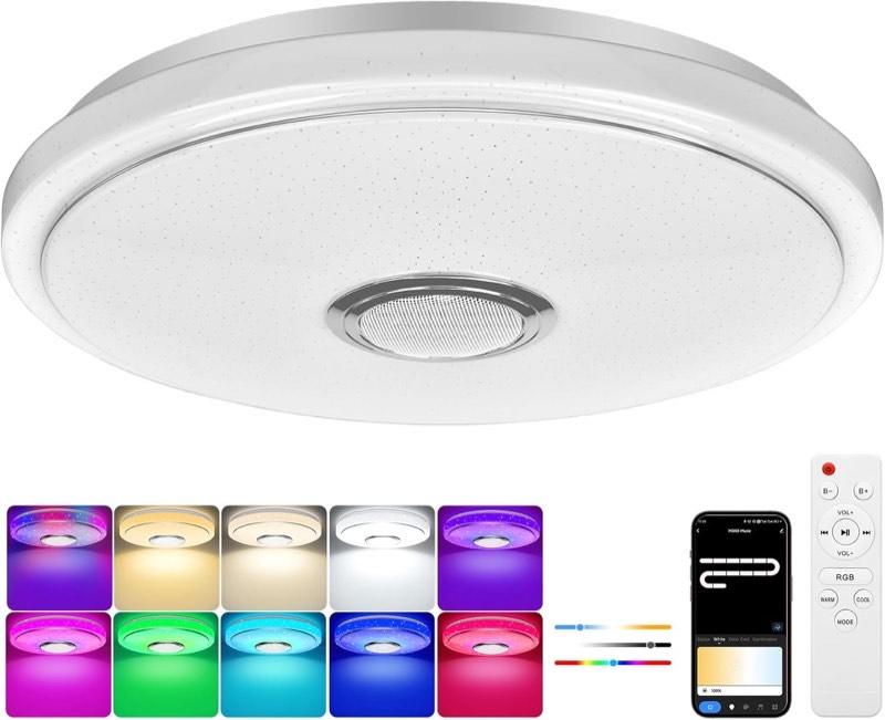 LED RGB Deckenlampe Ø 40 cm, Smart Life
