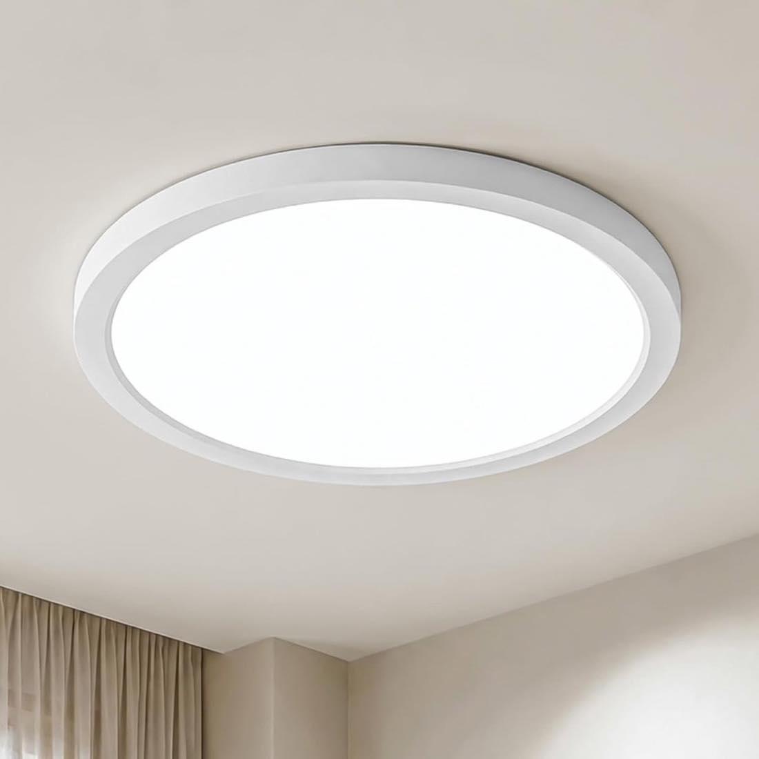 LQWELL LED-Deckenleuchte, 18 W, 1980 lm, Ø 22 cm, 6000 K