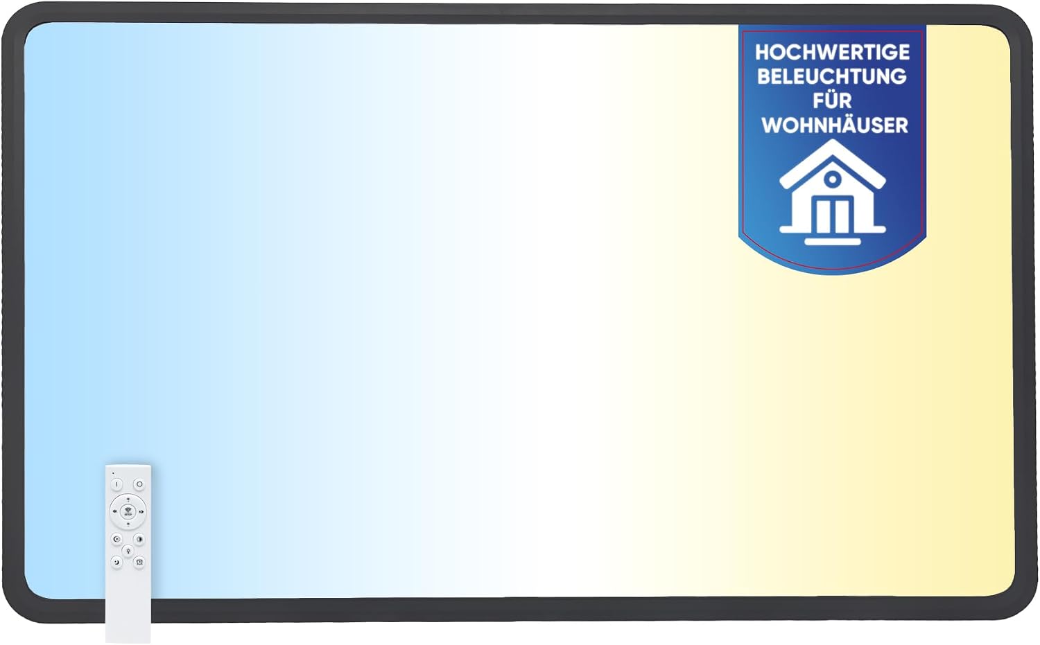 LECOM Aufbau-Panel 60×90 cm, 6500 lm, Ra > 93, dimmbar