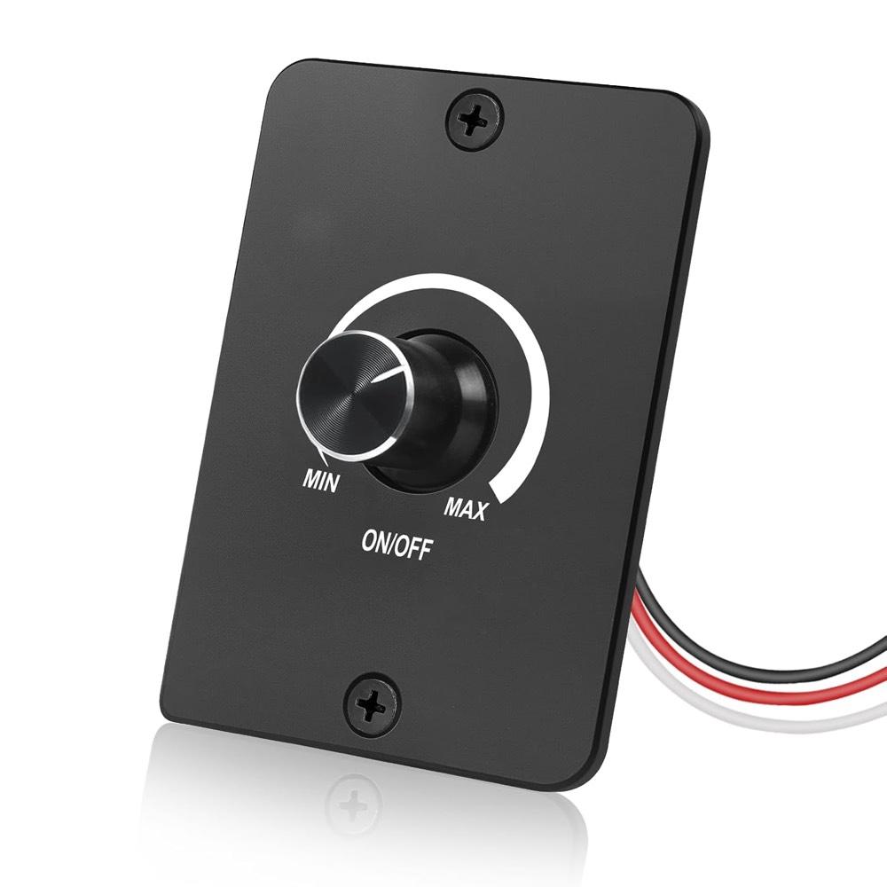 12-V-PWM-Drehdimmer, max. 60 W / 5 A, nicht für 230 V