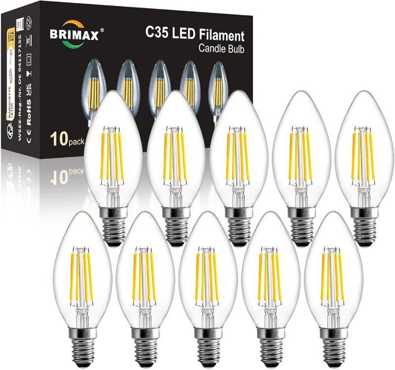 BRIMAX BRIMAX E14 C35 Filament, 10 Stück