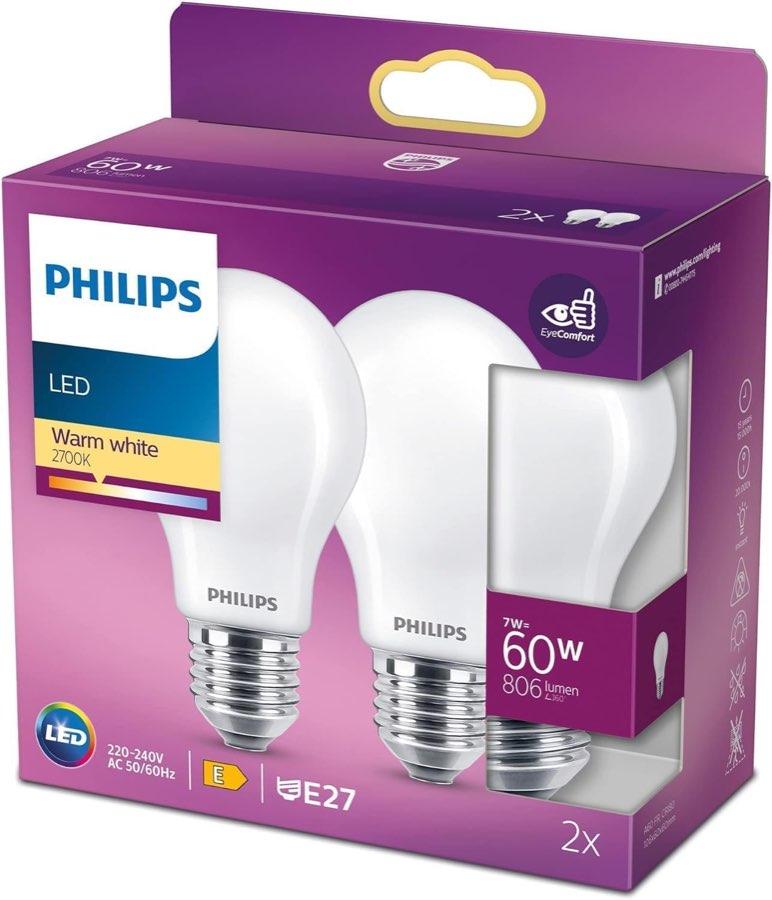 Philips Classic Tropfen, matt, 2700 K