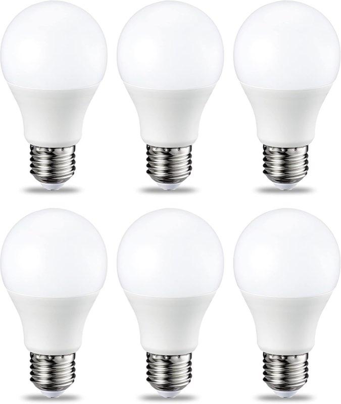Amazon Basics E27 dimmbar, 8,5/9 W, 806 lm, 2700 K