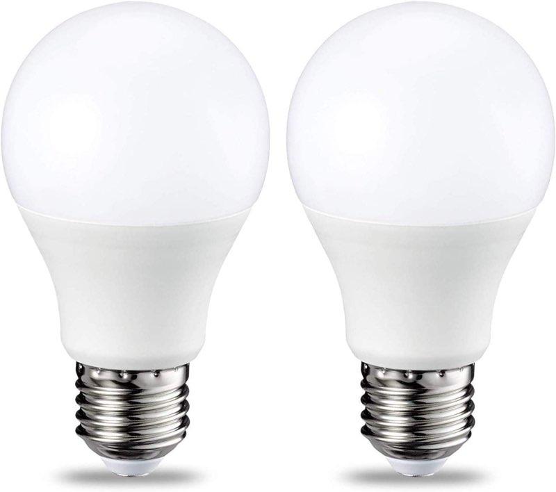 Amazon Basics E27 dimmbar, 9 W, 806 lm, 2700 K, 2er