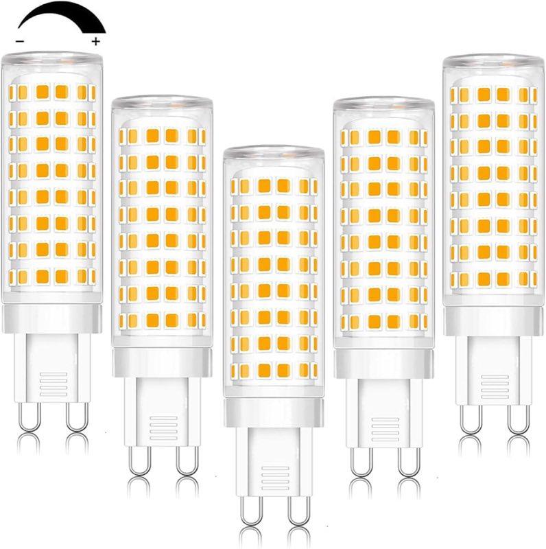 G9 LED dimmbar, 10 W, 2700 K, 68 mm, 5er