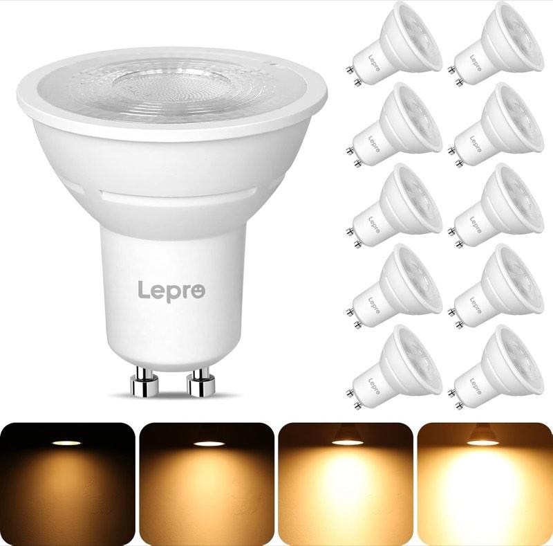 Lepro Lepro GU10 4,5 W Warmweiß, 10 Stück