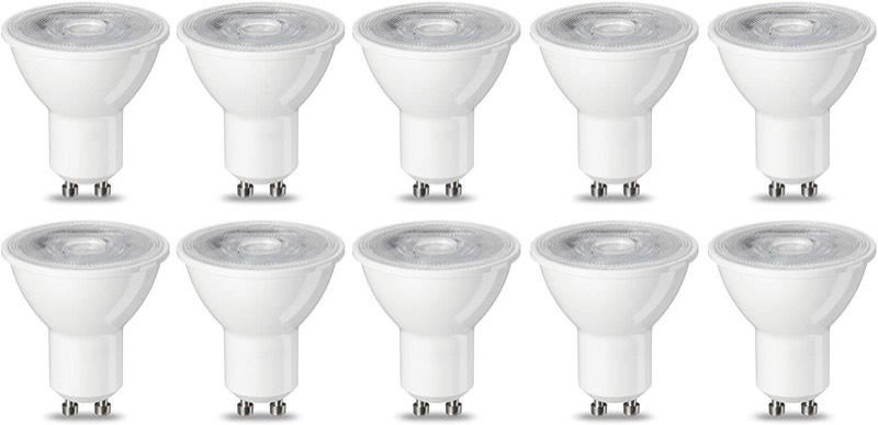 Amazon Basics GU10 LED warmweiß, 10 Stück