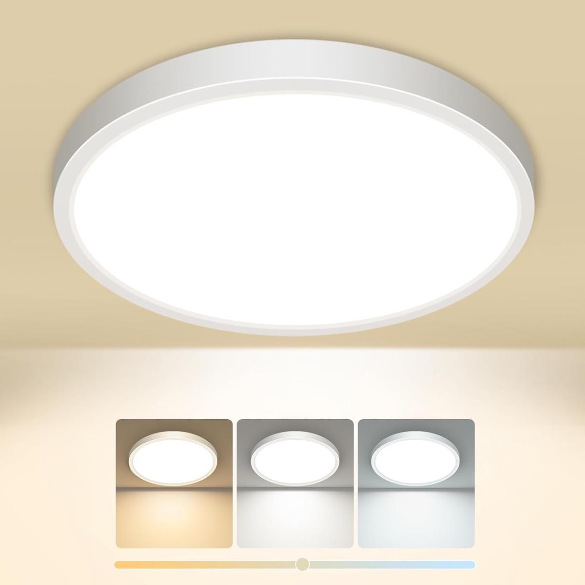 slochi LED-Deckenleuchte 18 cm, 15 W, 1500 lm