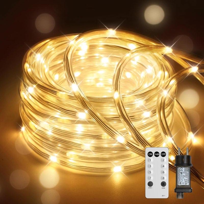 JVURICE JVURICE 20 m Warmweiß, 400 LEDs, dimmbar