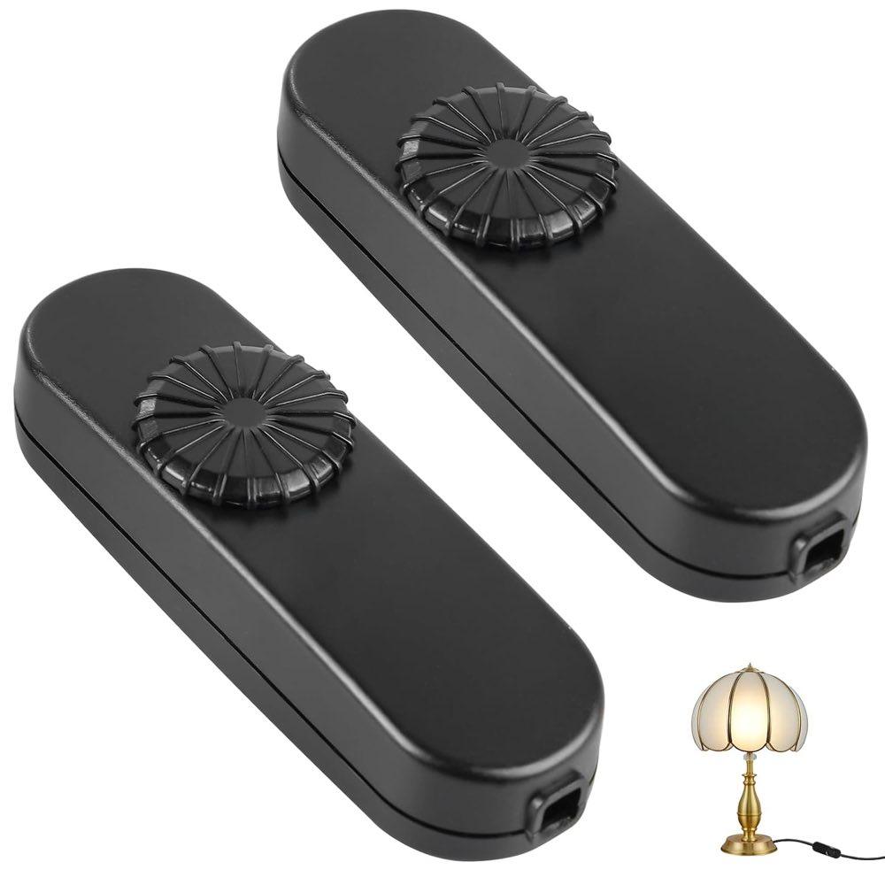 GBKDQQ Schnurdimmer, 2er-Set, schwarz